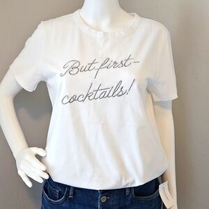 NTW "But first cocktails" tshirt